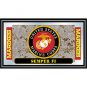 United States Marine Corp Logo Framed Mirror