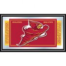 Iowa State University Logo and Mascot Framed Mirror