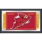 Iowa State University Logo and Mascot Framed Mirror