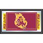 Arizona State University Logo and Mascot Framed Mirror