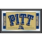 University of Pittsburgh Logo and Mascot Framed Mirror