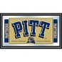 University of Pittsburgh Logo and Mascot Framed Mirror