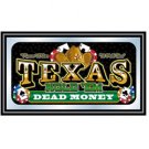 Framed Texas Holdem Wall Mirror - Dead Money