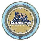 BYU Neon Clock - 14 inch Diameter