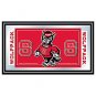 North Carolina State Logo and Mascot Framed Mirror