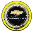Chevy 14 Inch Neon Clock