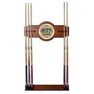 University of Pittsburgh Wood & Mirror Wall Cue Rack