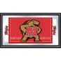 Maryland University Logo and Mascot Framed Mirror