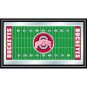 Ohio State Framed Football Field Mirror