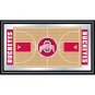 Ohio State Framed Basketball Court Mirror