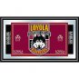Loyola University Chicago Logo and Mascot Framed Mirror