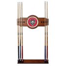 University of New Mexico Wood & Mirror Wall Cue Rack