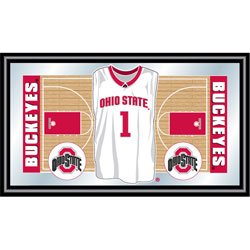 Ohio State Basketball Framed Jersey Mirror