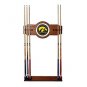 University of Iowa Wood and Mirror Wall Cue Rack