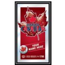 Personalized Molson Wood Framed Mirror - BIG