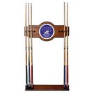 Texas Christian University Wood & Mirror Wall Cue Rack