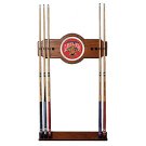 Maryland University Wood & Mirror Wall Cue Rack