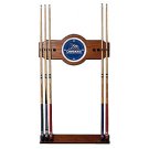 BYU 2 Piece Wood and Mirror Wall Cue Rack