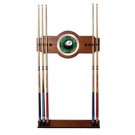 8-Ball Rack'em 2 piece Wood and Mirror Wall Cue Rack