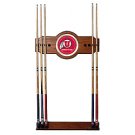 University of Utah Wood & Mirror Wall Cue Rack