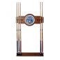 U.S. Navy 2 piece Wood and Mirror Wall Cue Rack