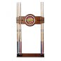 U.S. Marine Corp 2 piece Wood and Mirror Wall Cue Rack