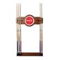 Coca Cola Vintage 2 piece Wood and Mirror Wall Cue Rack