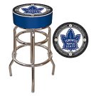 NHL Throwback Toronto Maple Leafs Padded Bar Stool