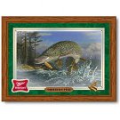 Miller High Life Northern Pike Reflective Wall Mirror