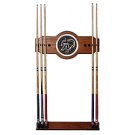 Army Wood and Mirror Wall Cue Rack