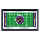 East Carolina University Framed Football Field Mirror