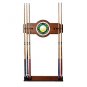 Nine Ball 2 piece Wood and Mirror Wall Cue Rack