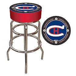 NHL Throwback Montreal Canadiens Padded Bar Stool