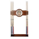 George Killians  2 piece Wood and Mirror Wall Cue Rack