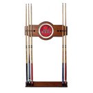 Molson Canadian 2 piece Wood and Mirror Wall Cue Rack