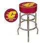 Central Michigan University Padded Bar Stool