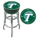Tulane University Padded Bar Stool