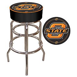 Oklahoma State University Padded Bar Stool