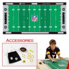 NFLR Licensed Finger FootballT Game Mat - Raiders