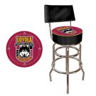 Loyola University Chicago Padded Bar Stool with Back