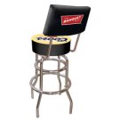 Coors Banquet Padded Bar Stool with Back