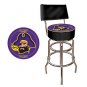 East Carolina University Padded Bar Stool with Back
