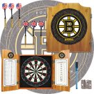 NHL Boston Bruins Dart Cabinet includes Darts and Board