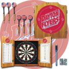 University of Dayton Dart Cabinet with Board and Darts