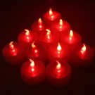 whole sale 144 Red flicker LED TEA LIGHT WEDDING PARTY CANDLE PARTY CHRISTMAS