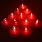 whole sale 144 Red flicker LED TEA LIGHT WEDDING PARTY CANDLE PARTY CHRISTMAS