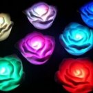 12pcs Electronic LED 7 Color Change Roses Novelty Lights