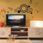 21 dot/circles Wall Stickups Room Stickers DECALS--113