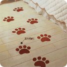 Promotion Dog foot animal paw print Wall decal Paste Sticker