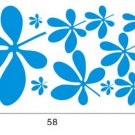 25 leaf-shaped Wall decal Paste Sticker